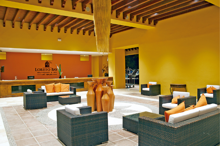 Lobby Hotel Loreto Bay Golf Resort & Spa at Baja Loreto, Baja California Sur