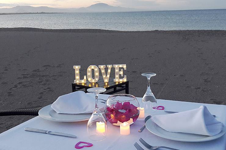 Cena romántica Hotel Loreto Bay Golf Resort & Spa at Baja Loreto, Baja California Sur
