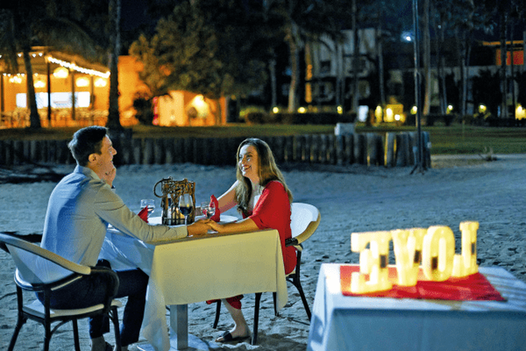Romantic dinner Loreto Bay Golf Resort & Spa at Baja Hotel Loreto, Baja California Sur